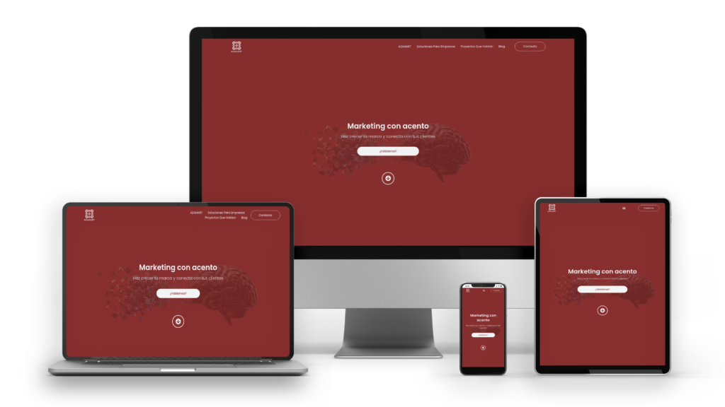 Diseño web profesional para empresas - Azahart marketing