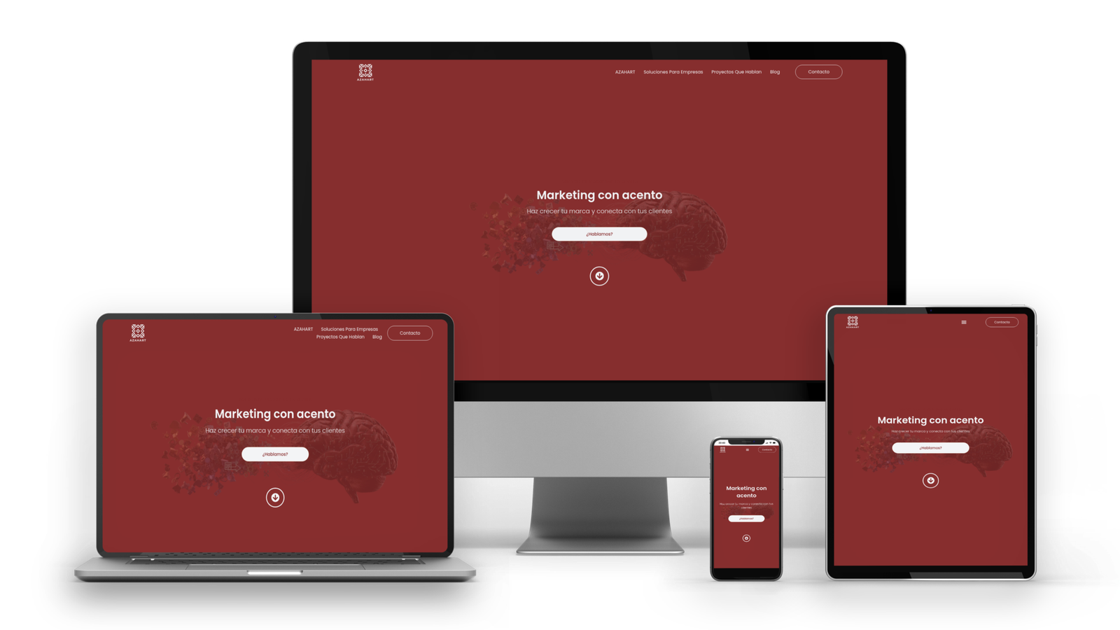 Diseño web profesional para empresas - Azahart marketing