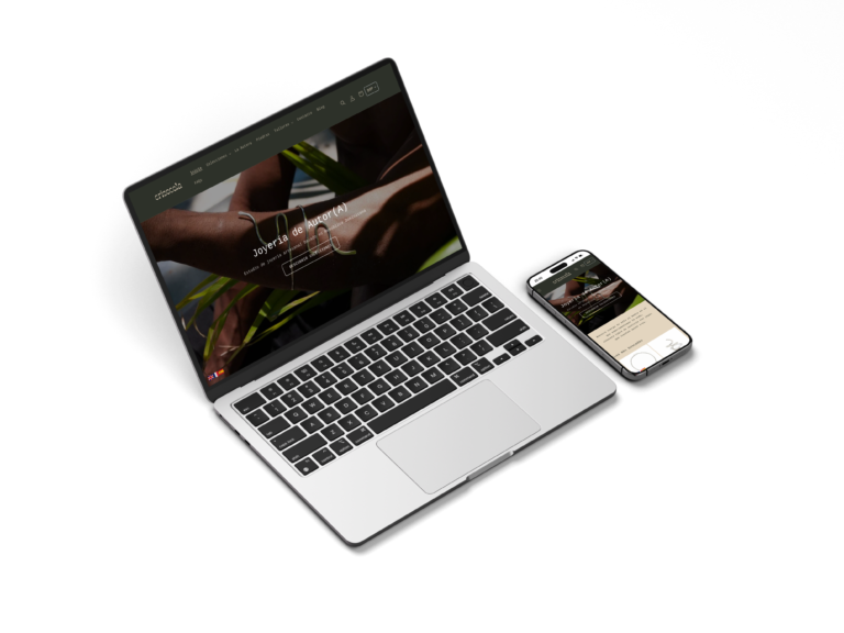 Mockup CrisocolaRD Diseño Ecommerce