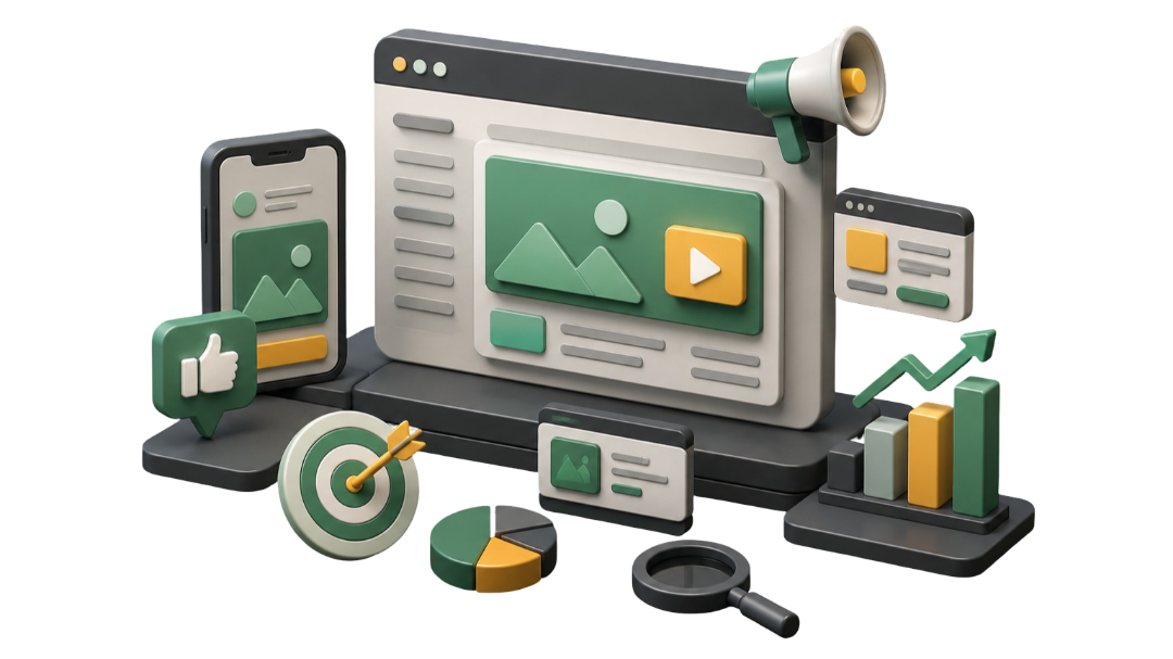 Publicidad digital para empresas y negocios que quieren captar clientes desde internet.