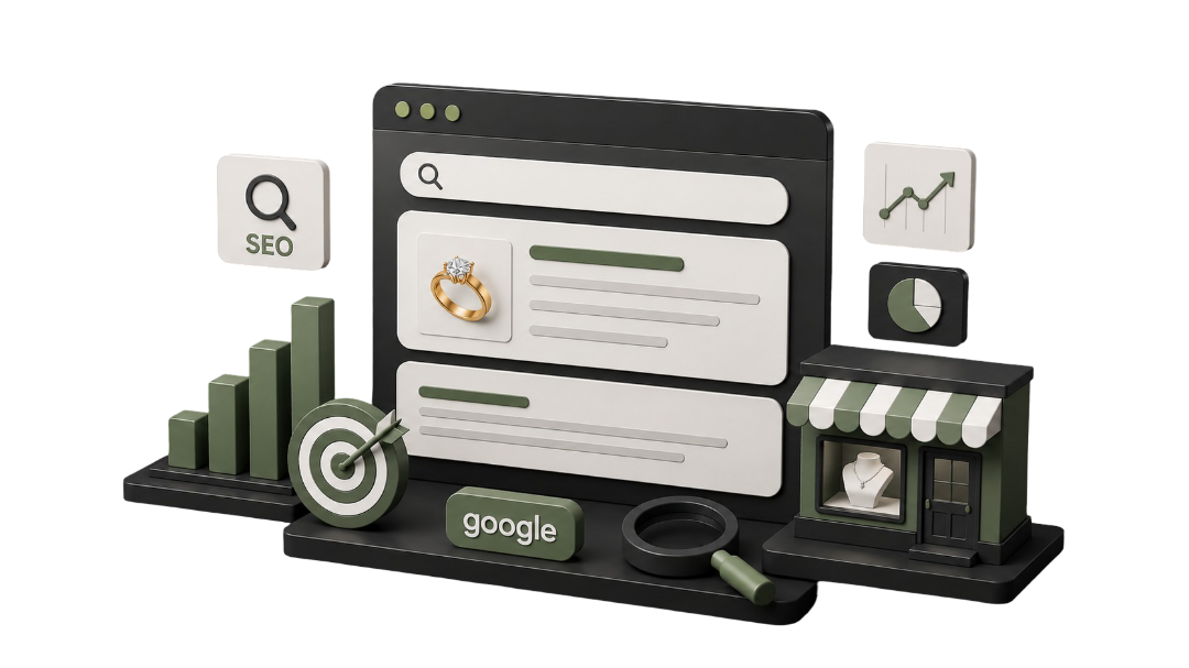 SEO para joyerías y marcas de joyería.