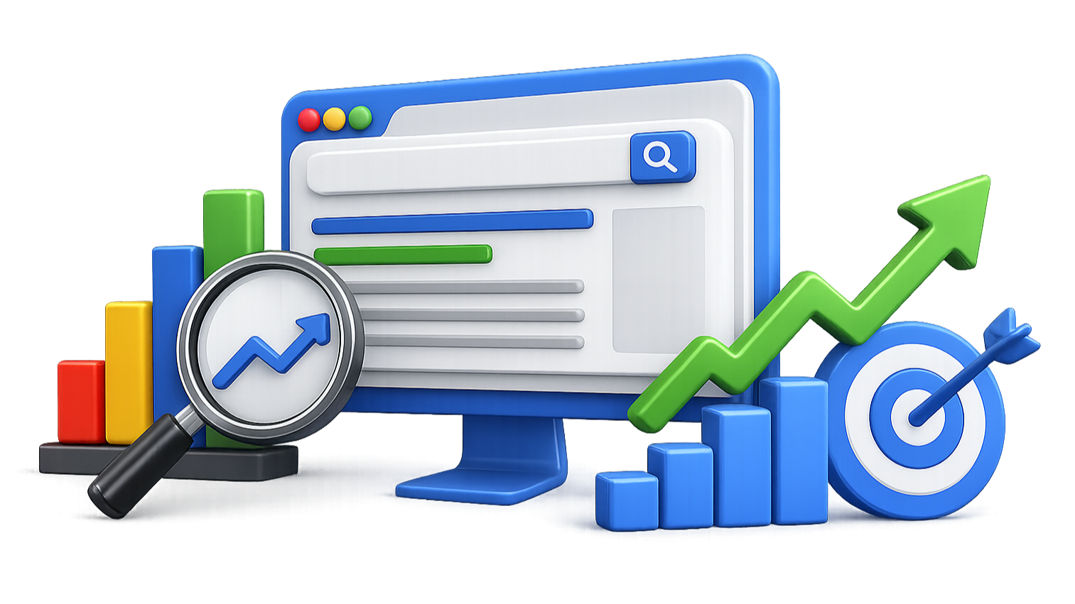 Posicionamiento web para empresas orientado a mejorar la visibilidad en Google, aumentar el tráfico orgánico y atraer clientes potenciales.